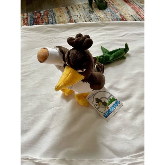 Japanese Pokemon Center 2020 Galarian Farfetch'd Plush Imported, Rare, OOP, HTF